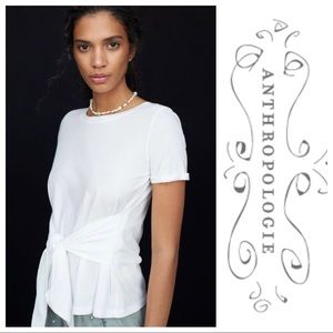 NWT Rosamund Tie-Front Tee